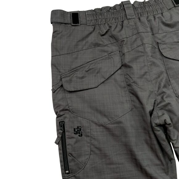 Triple Nickel 555 Ski Snow Cargo Pants Mens XL Gray Insulated Snowboarding - Picture 13 of 13